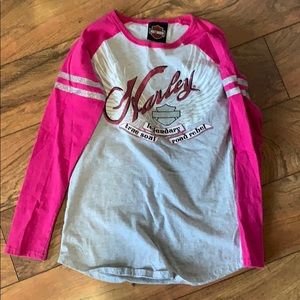 Girl’s Harley Davidson Long Sleeved Shirt